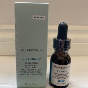 SkinCeuticals CE Ferulic 1oz brand new in box with FREE TRAVEL SIZE